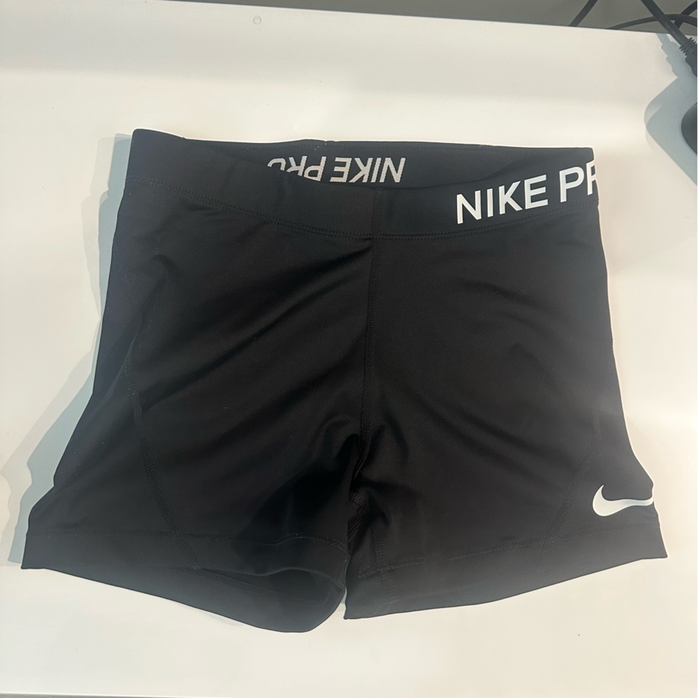 Nike Women's Black Pro Spandex Shorts